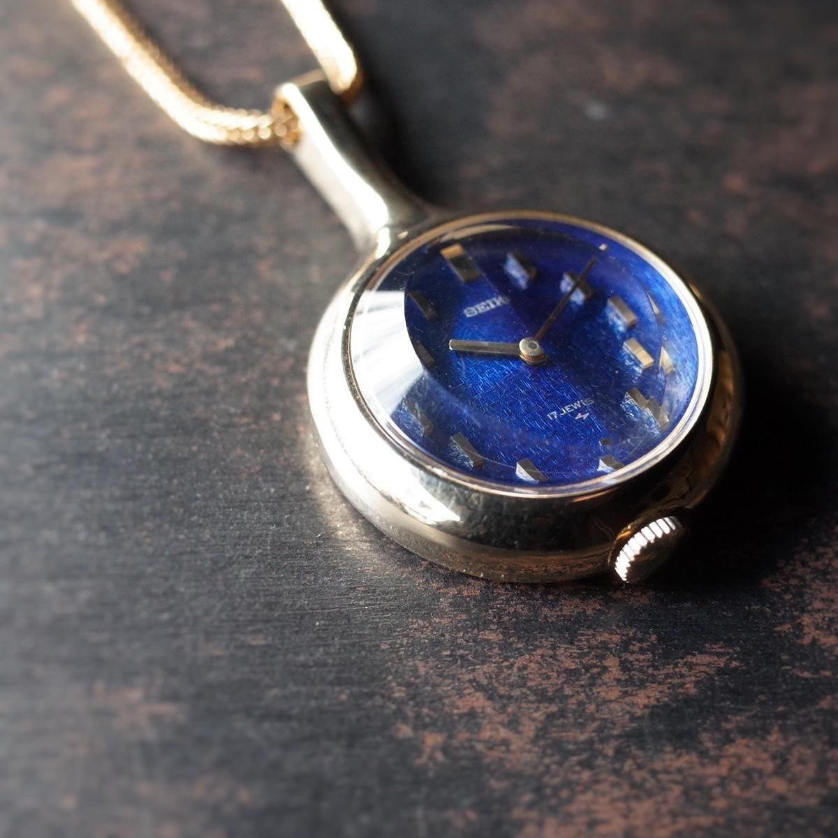 SEIKO PENDANT WATCHʥ ڥȥåˤ ĥСǥå åȥ饹 ʸ