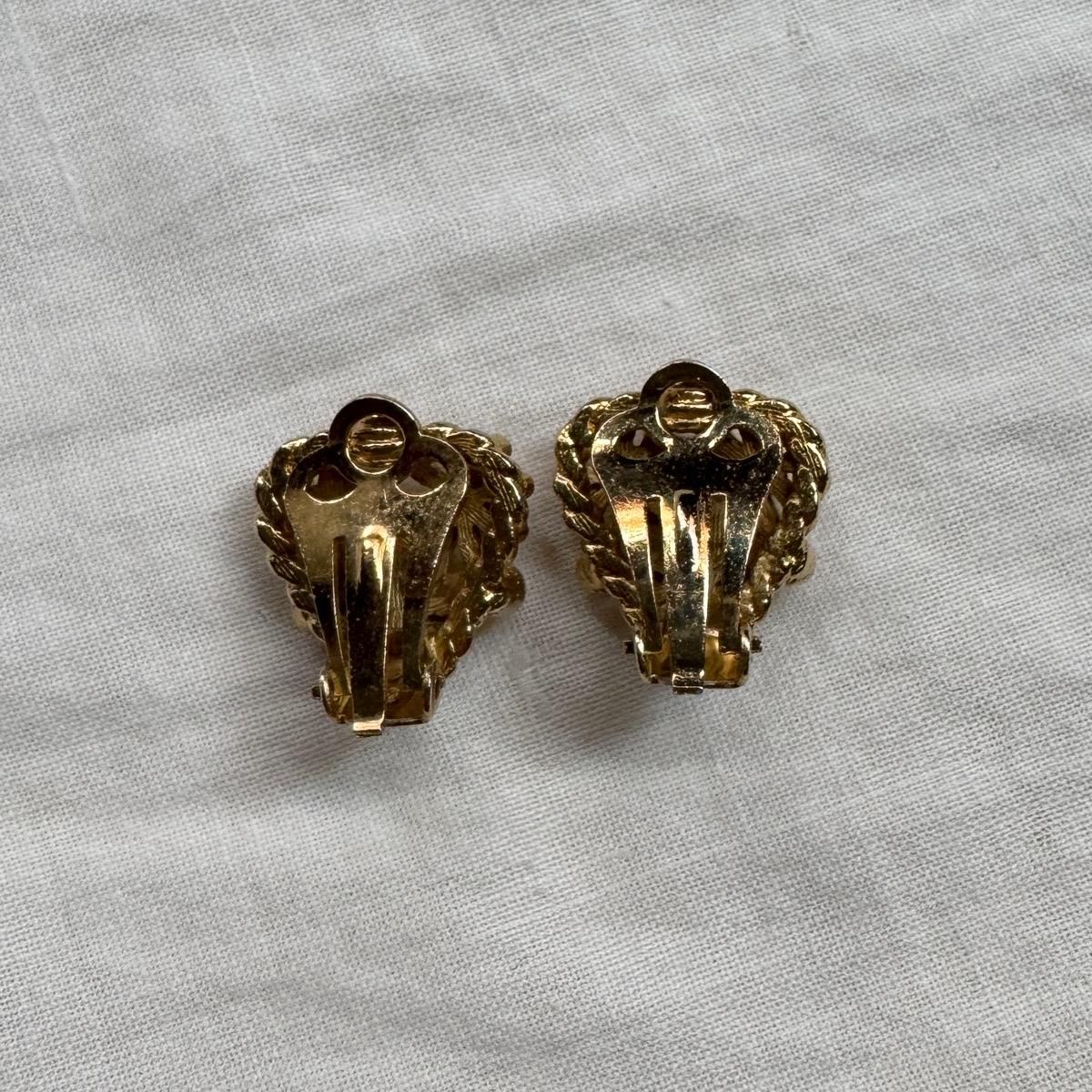 1960ǯ ᥿ ե  Dead StockMetal Flower Earrings