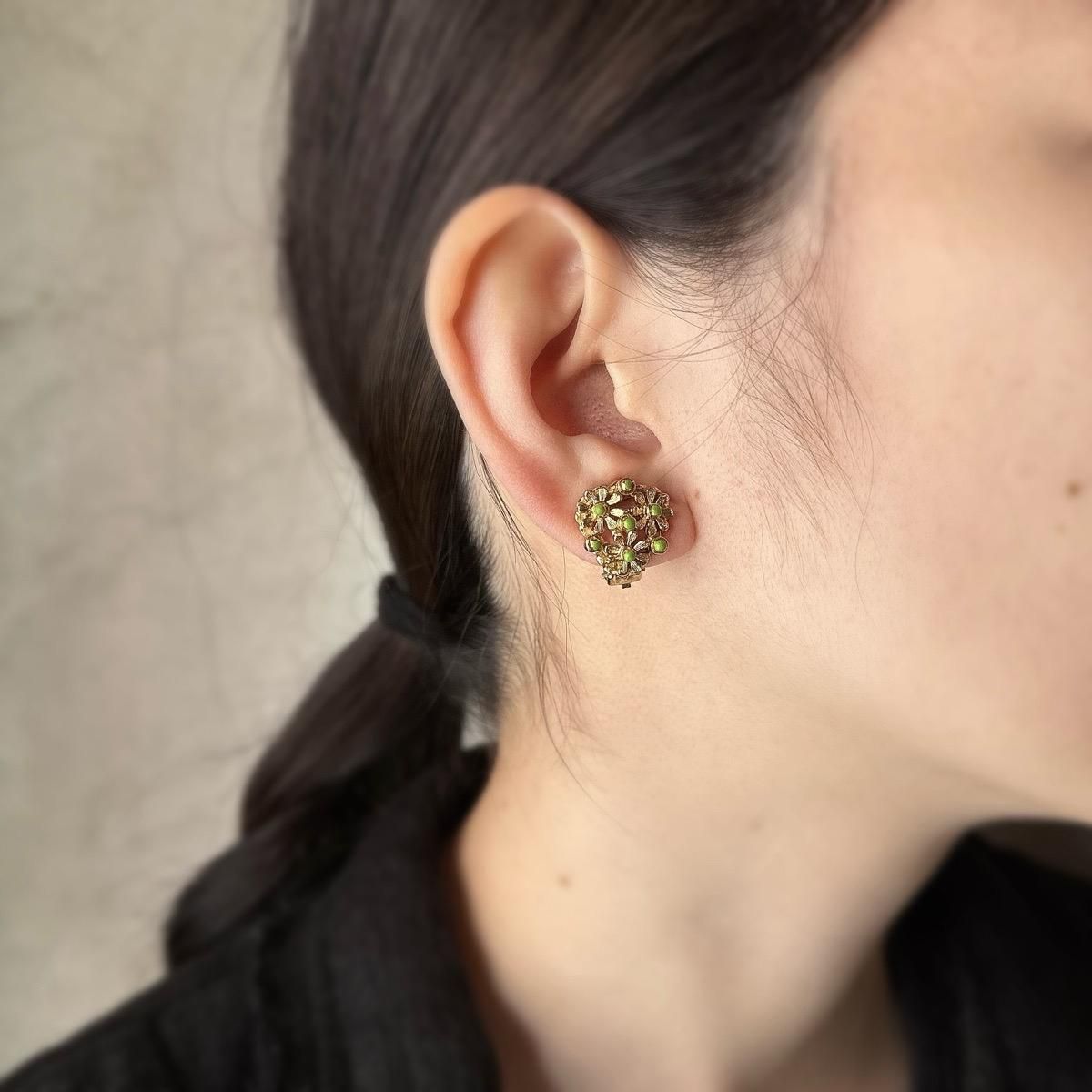 1960ǯ ᥿ ꡼ڥ ե  Dead StockMetal Flower Earrings