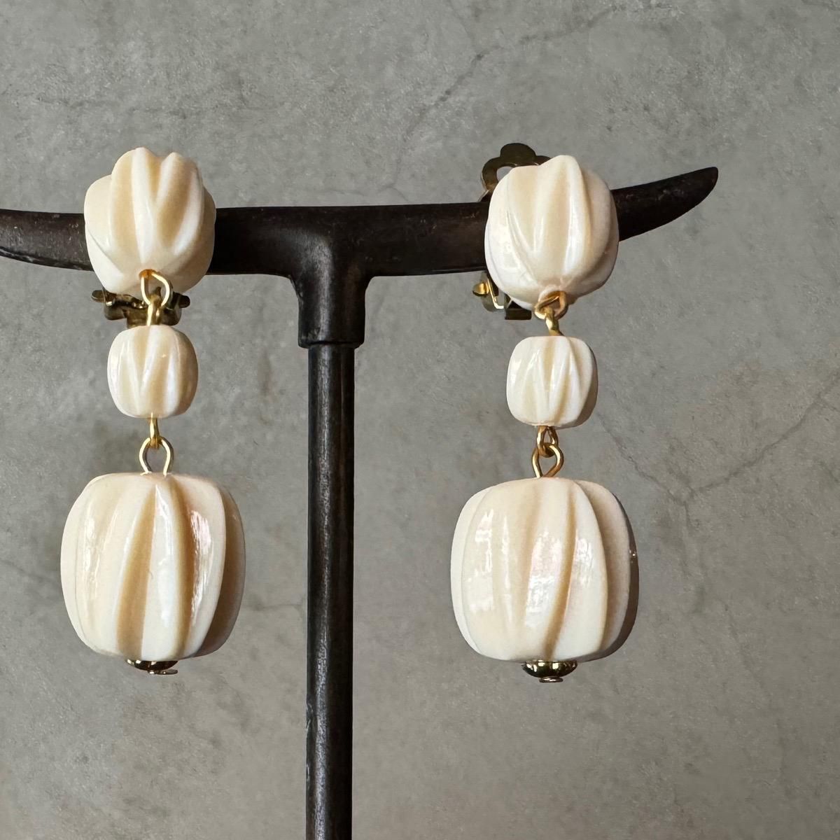 1940-50ǯ ɥץ饹å ȥץ  Dead StockPlastic Earrings