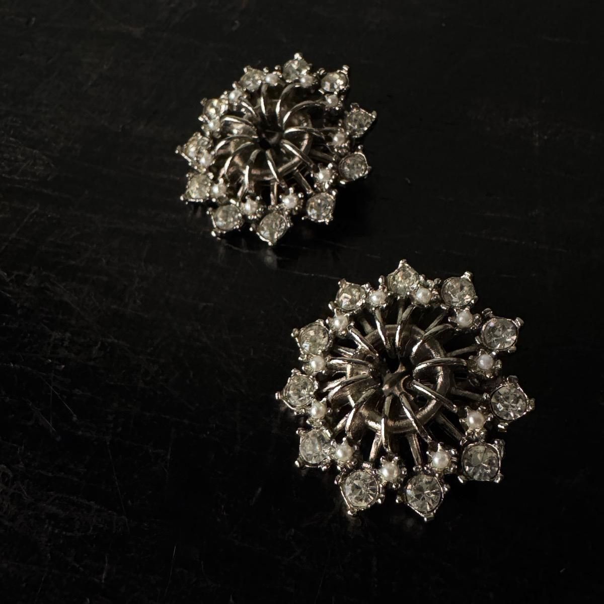 1960ǯ ᥿ Ρե졼  Dead StockMetal Earrings
