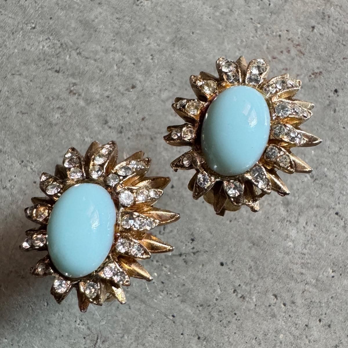 1960ǯ ڡ֥롼 ե  Dead StockMetal Flower Earrings