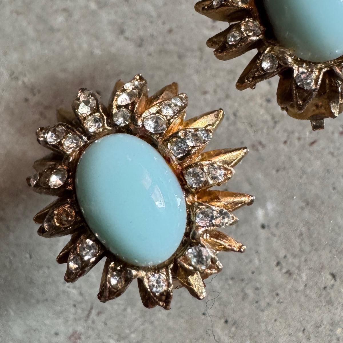 1960ǯ ڡ֥롼 ե  Dead StockMetal Flower Earrings