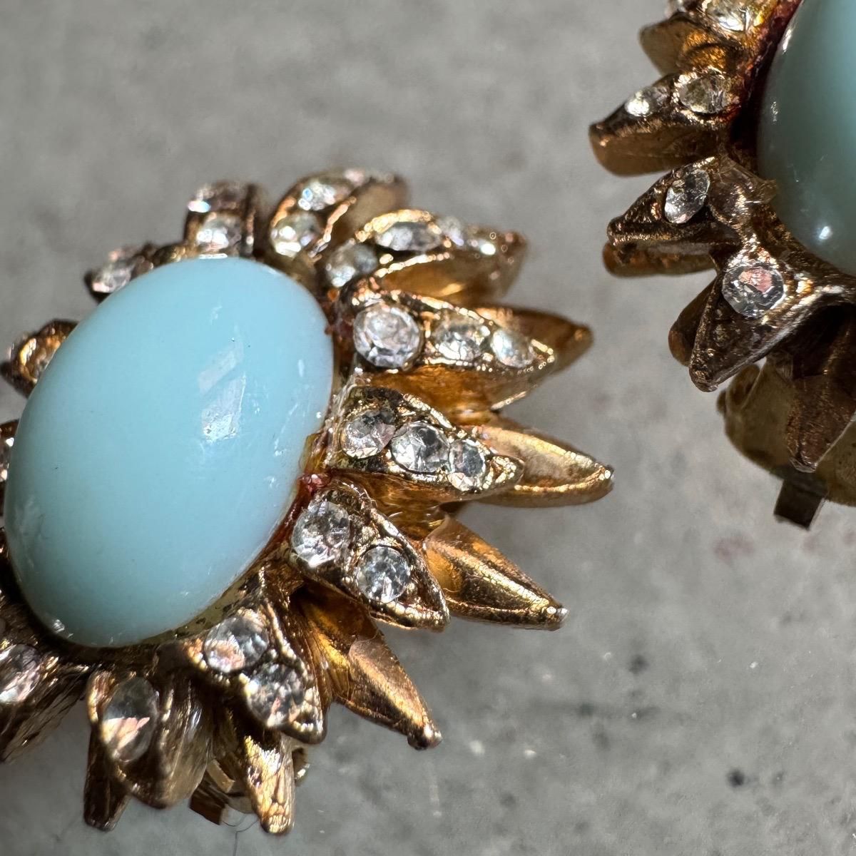 1960ǯ ڡ֥롼 ե  Dead StockMetal Flower Earrings