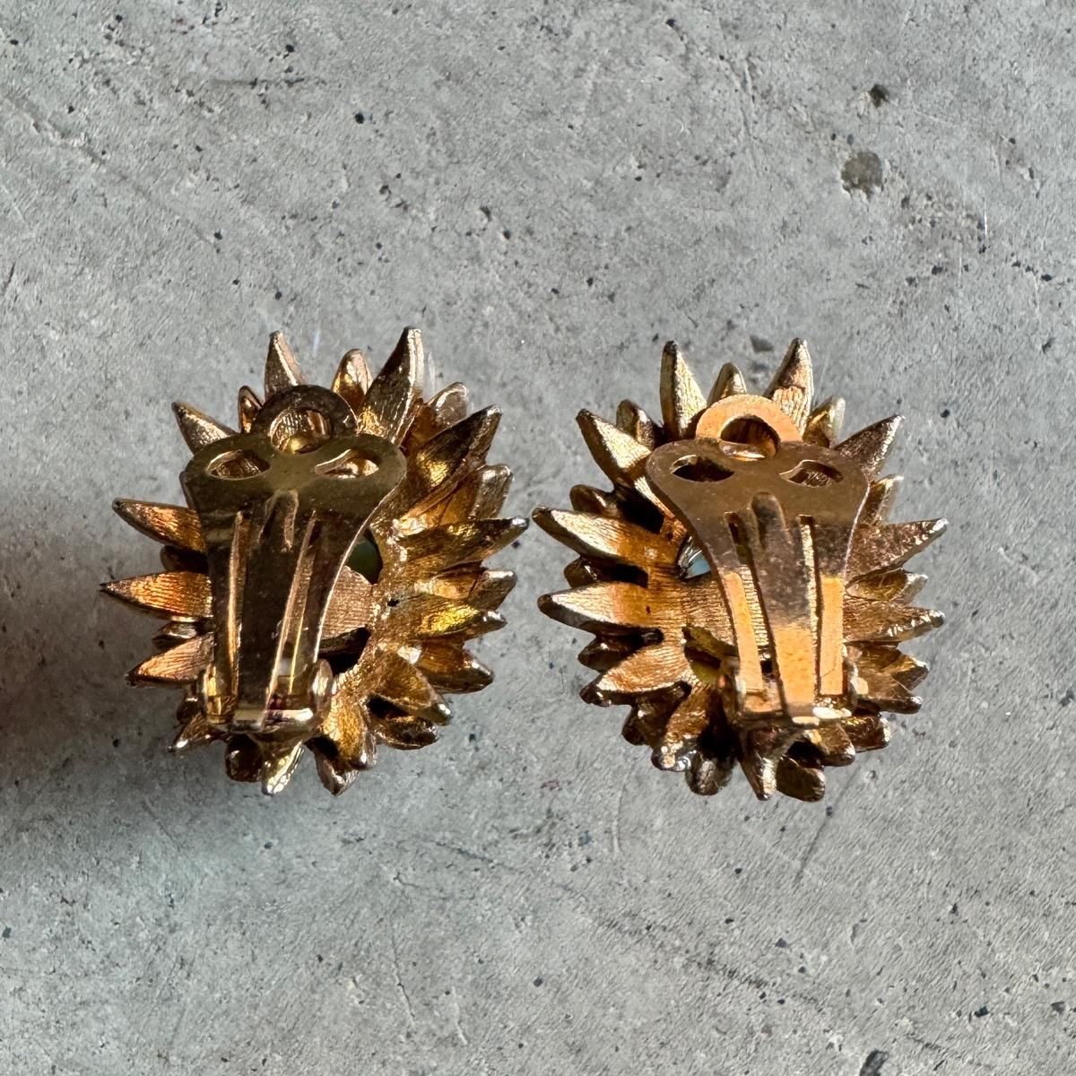1960ǯ ڡ֥롼 ե  Dead StockMetal Flower Earrings