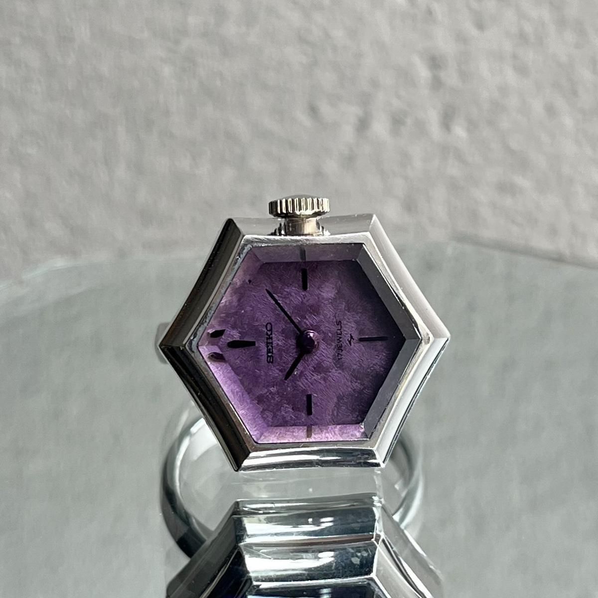 SEIKO RING WATCH ( 󥰥å) إ󥱡 ʸ  Ȣ