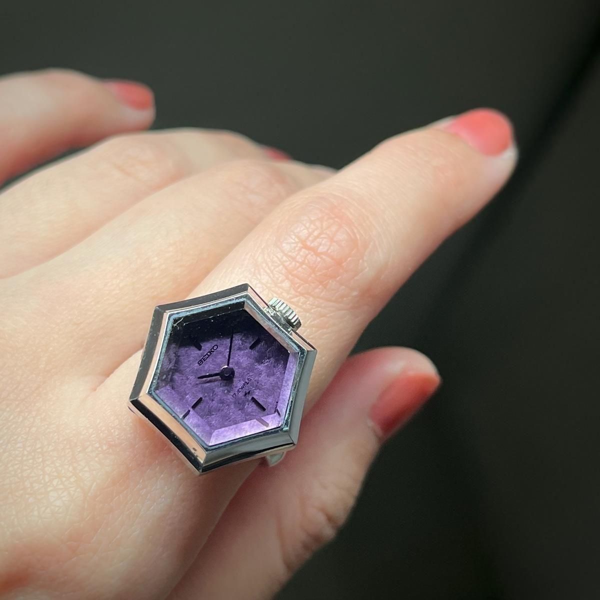 SEIKO RING WATCH ( 󥰥å) إ󥱡 ʸ  Ȣ