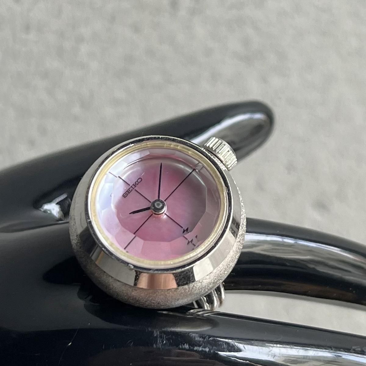 SEIKO RING WATCH ( 󥰥å) ԥ󥯥ʸ åȥ饹