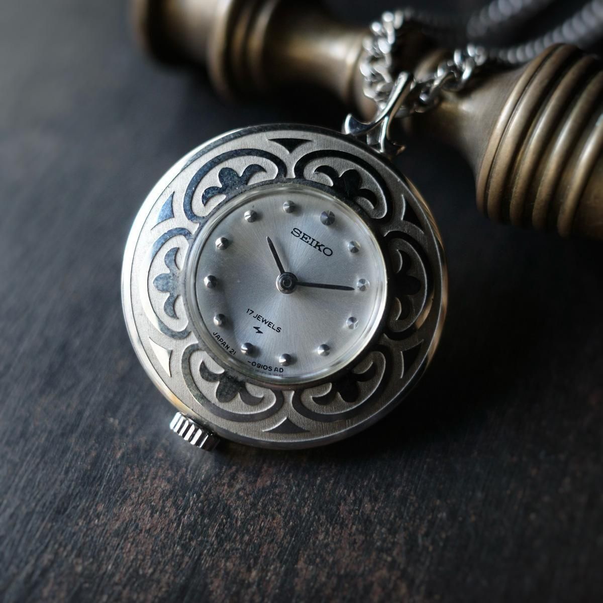 SEIKO PENDANT WATCHʥ ڥȥå SILVER