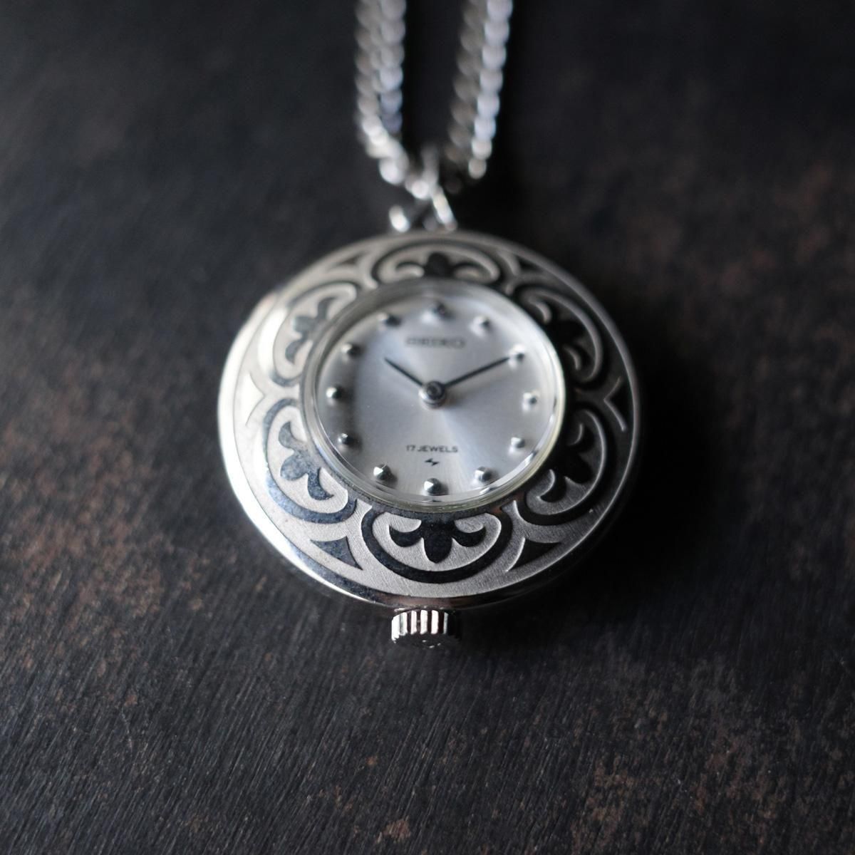 SEIKO PENDANT WATCHʥ ڥȥå SILVER