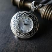 SEIKO PENDANT WATCHʥ ڥȥå SILVER