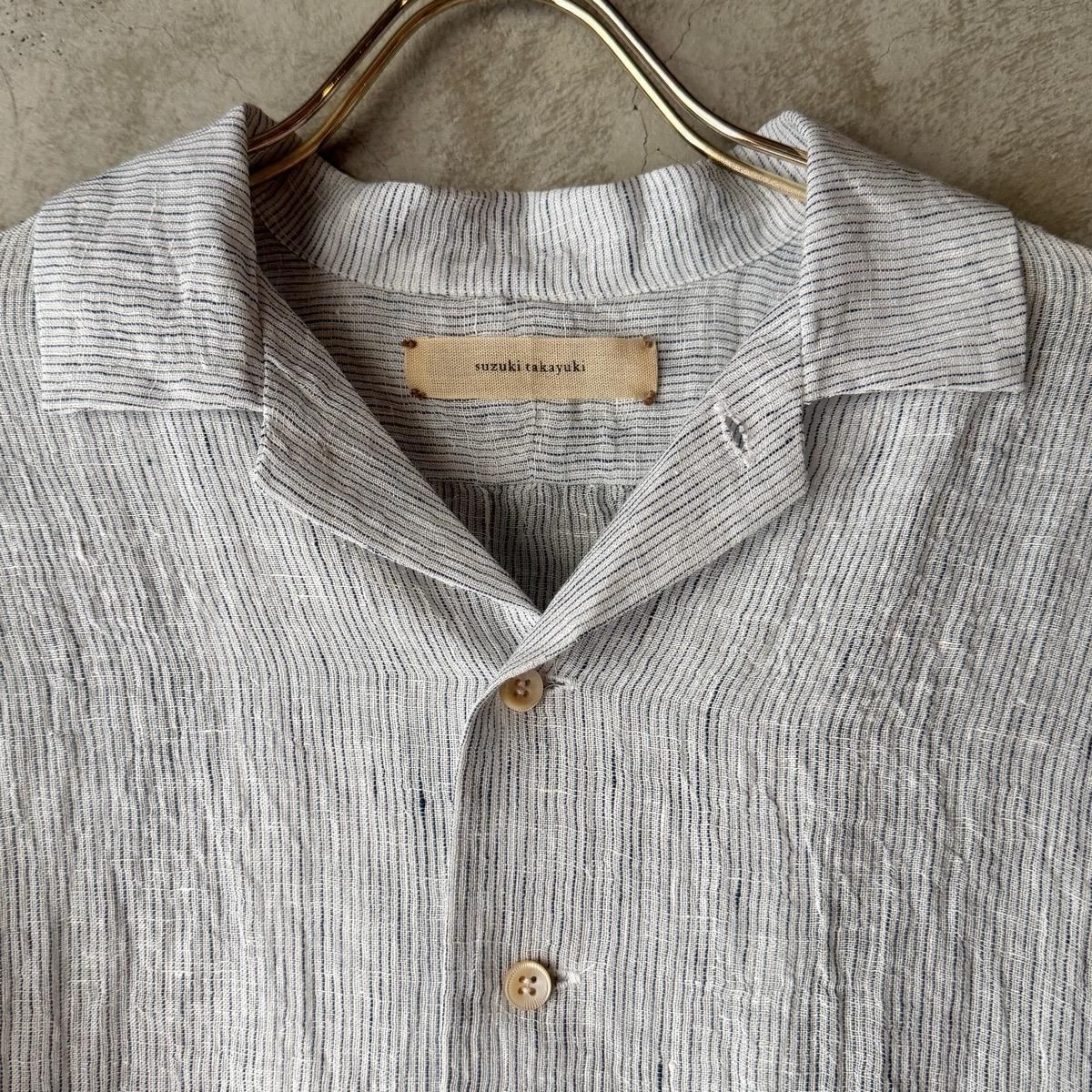suzuki takayuki open-collar shirtʥ業 ץ󥫥顼ġBrook