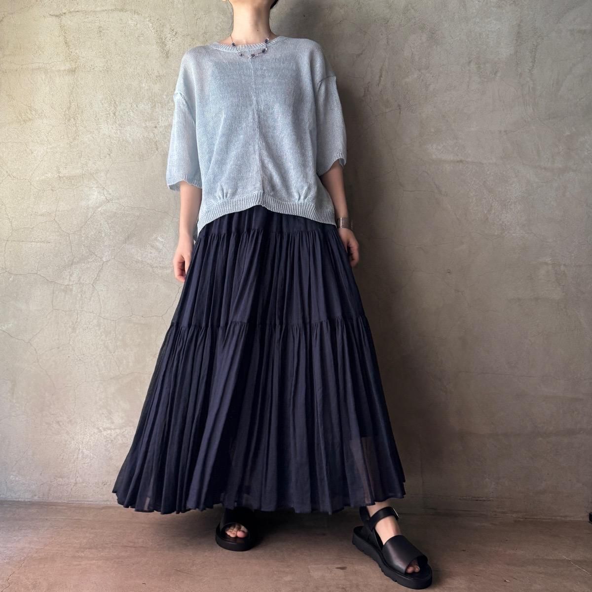 <img class='new_mark_img1' src='https://img.shop-pro.jp/img/new/icons38.gif' style='border:none;display:inline;margin:0px;padding:0px;width:auto;' />30%OFFsuzuki takayuki knitted t-shirtʥ業 ˥åƥTġFountain blue