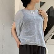 <img class='new_mark_img1' src='https://img.shop-pro.jp/img/new/icons38.gif' style='border:none;display:inline;margin:0px;padding:0px;width:auto;' />30%OFFsuzuki takayuki knitted t-shirtʥ業 ˥åƥTġFountain blue