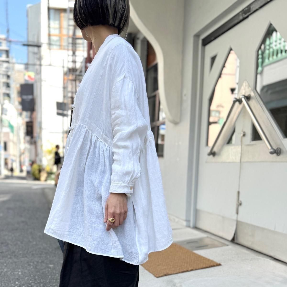 suzuki takayuki chinese knot blouseʥ業 㥤ˡΥåȥ֥饦Off white