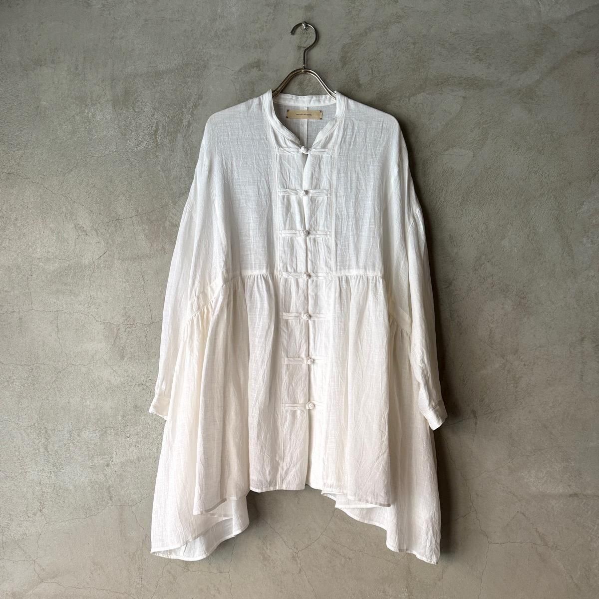 suzuki takayuki chinese knot blouseʥ業 㥤ˡΥåȥ֥饦Off white