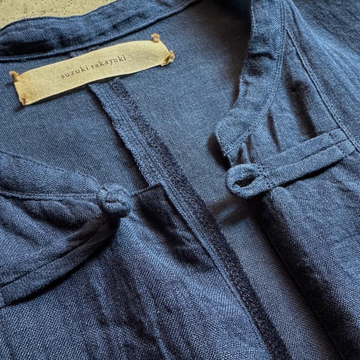 suzuki takayuki chinese knot blouse（スズキタカユキ チャイニーズ