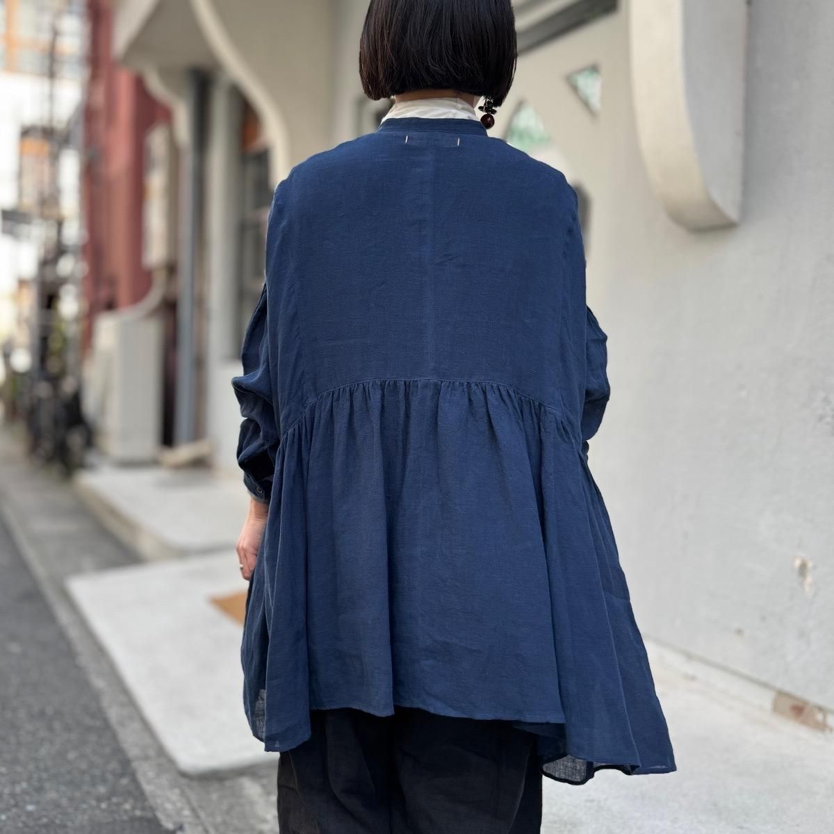 <img class='new_mark_img1' src='https://img.shop-pro.jp/img/new/icons13.gif' style='border:none;display:inline;margin:0px;padding:0px;width:auto;' />suzuki takayuki chinese knot blouseʥ業 㥤ˡΥåȥ֥饦Dark navy