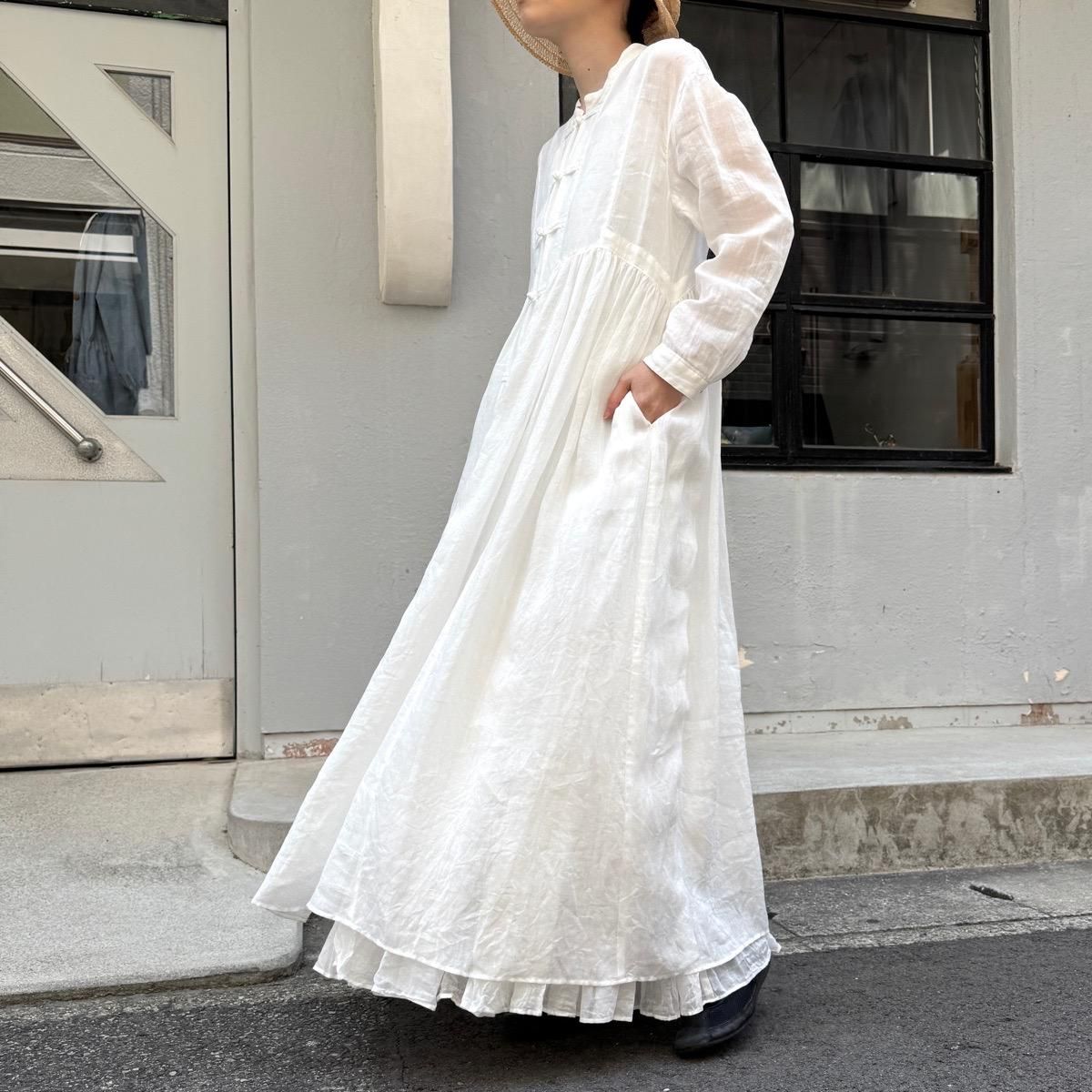 suzuki takayuki chinese knot dressʥ業 㥤ˡΥåȥɥ쥹White