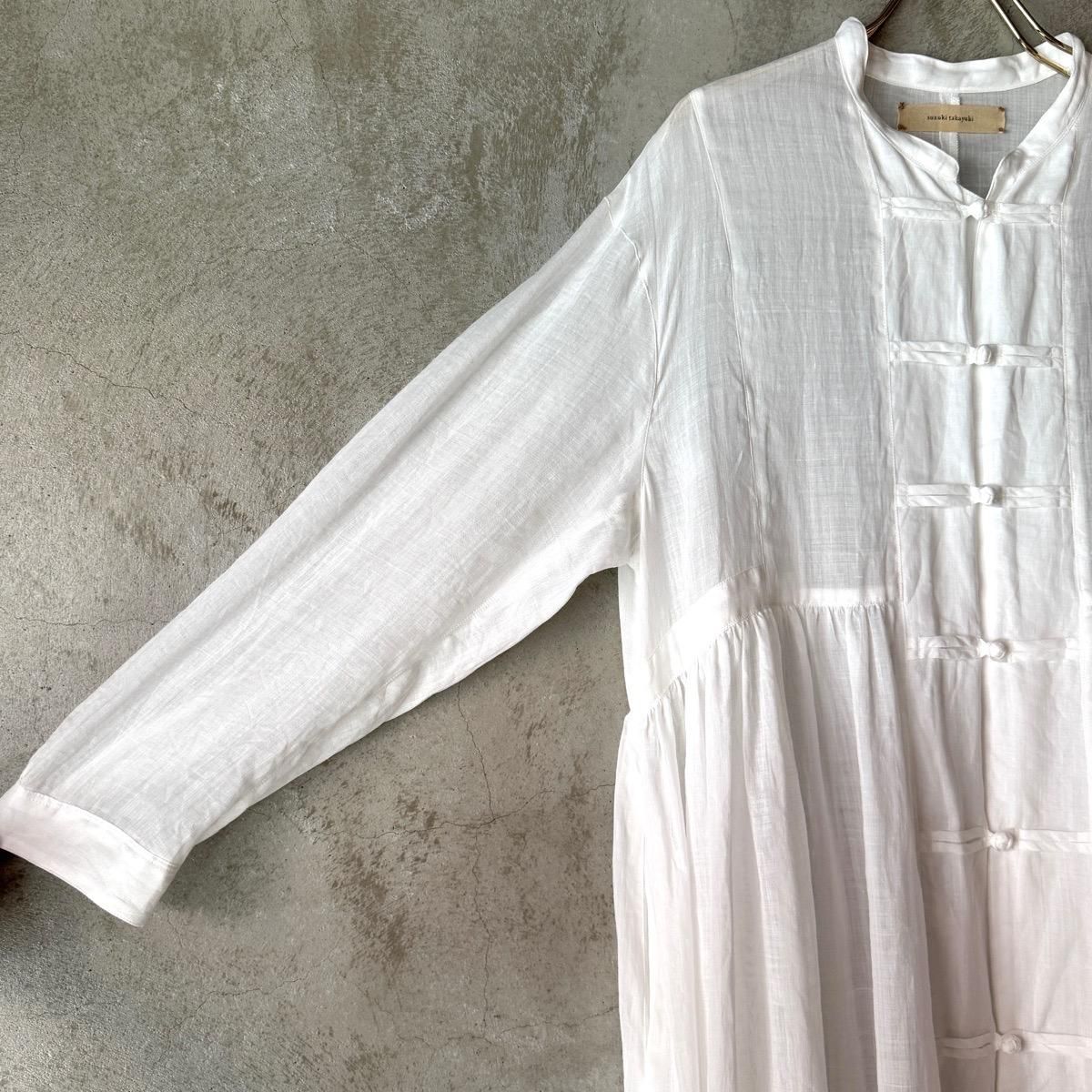suzuki takayuki chinese knot dressʥ業 㥤ˡΥåȥɥ쥹White