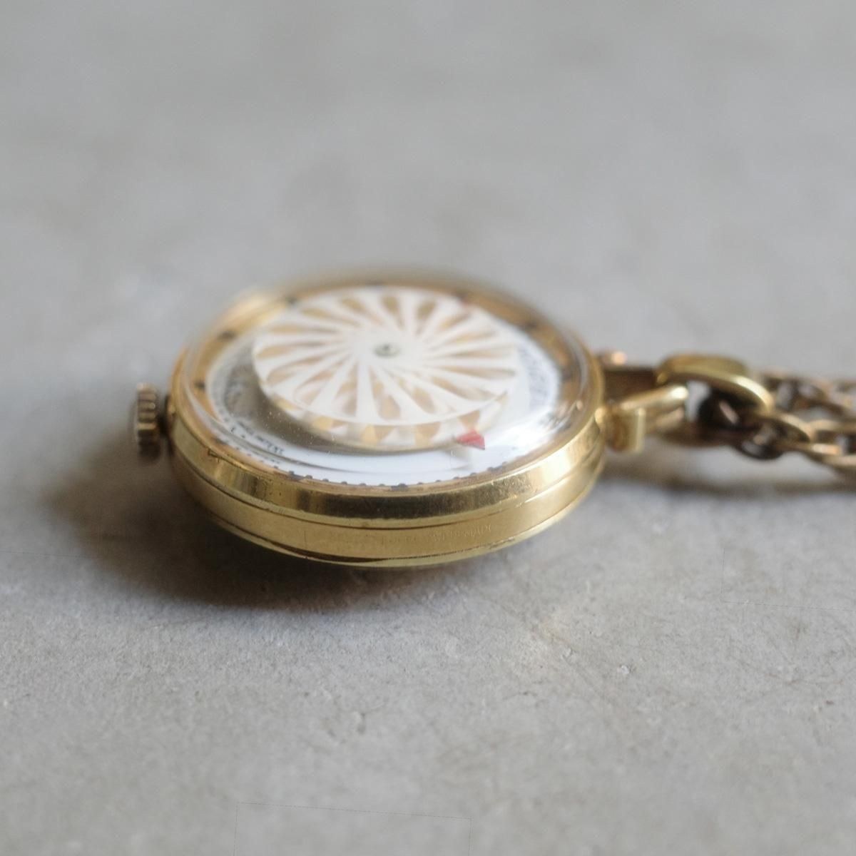 #Ernest Borel カクテルウォッチ 手巻き式 ネックレスウォッチP-2 Ernest Borel カクテルウォッチ 手巻き式 ネックレスウォッチP-2