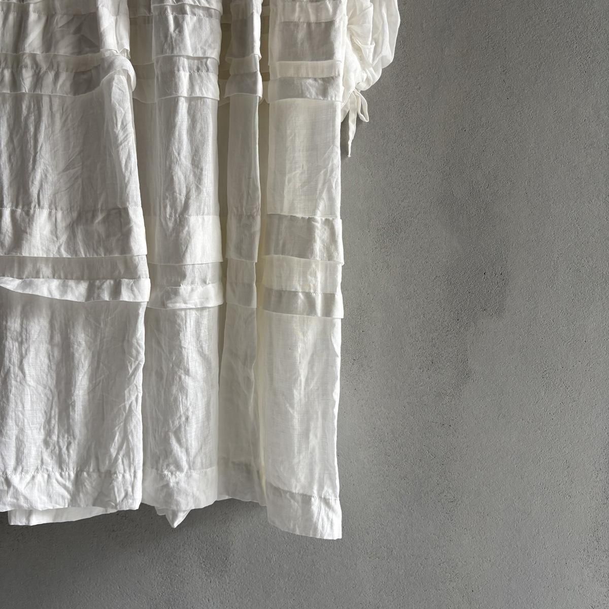 <img class='new_mark_img1' src='https://img.shop-pro.jp/img/new/icons13.gif' style='border:none;display:inline;margin:0px;padding:0px;width:auto;' />HALLELUJAH 1,  Manteau de Bapt  emeʥꥹ ޥȡOff White