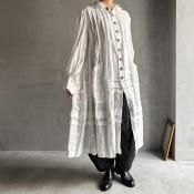 <img class='new_mark_img1' src='https://img.shop-pro.jp/img/new/icons13.gif' style='border:none;display:inline;margin:0px;padding:0px;width:auto;' />HALLELUJAH 1,  Manteau de Bapt  emeʥꥹ ޥȡOff White