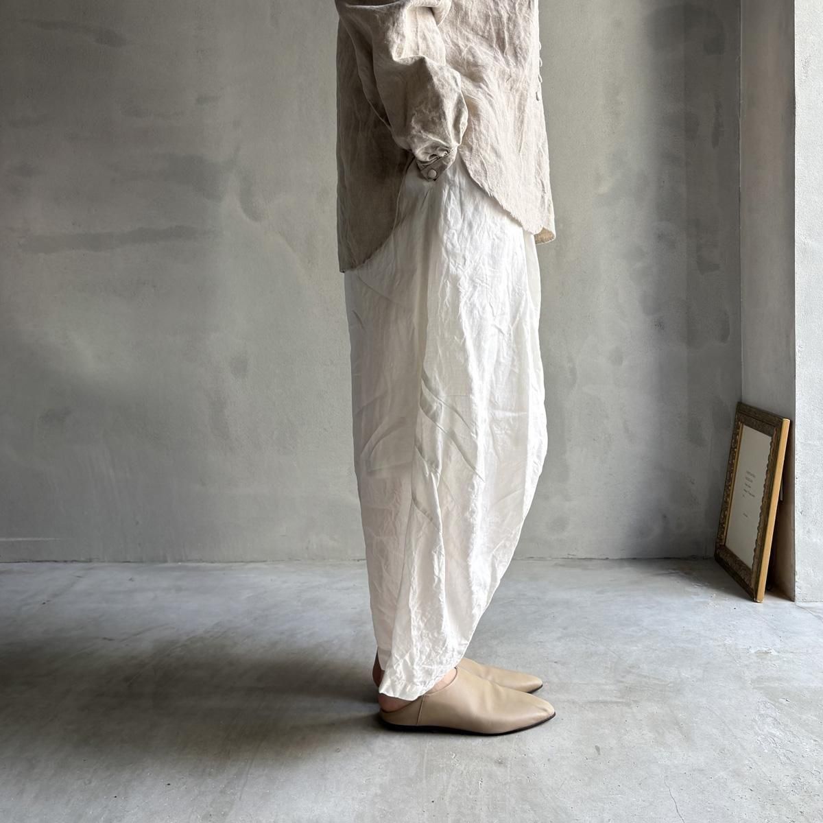 <img class='new_mark_img1' src='https://img.shop-pro.jp/img/new/icons13.gif' style='border:none;display:inline;margin:0px;padding:0px;width:auto;' />HALLELUJAH 4, Pantalon faunʥϥ ѥ ѥ󥿥 Off White