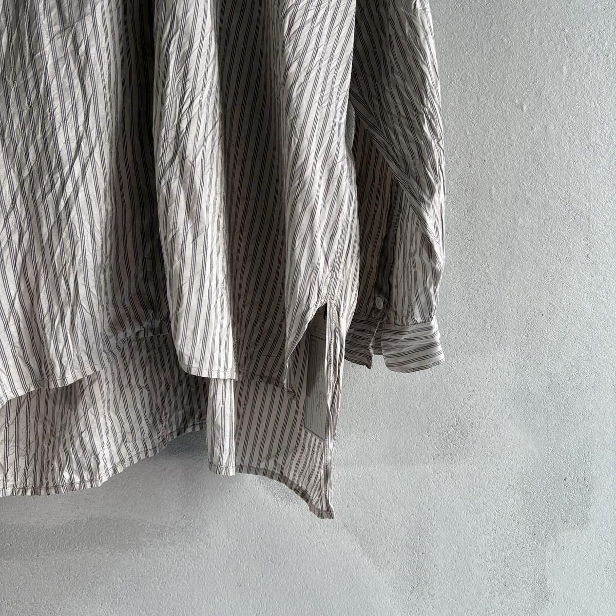 CHRISTIAN PEAU CP GN BLOUSEʥꥹ ݡ ֥饦NAVY STRIPE