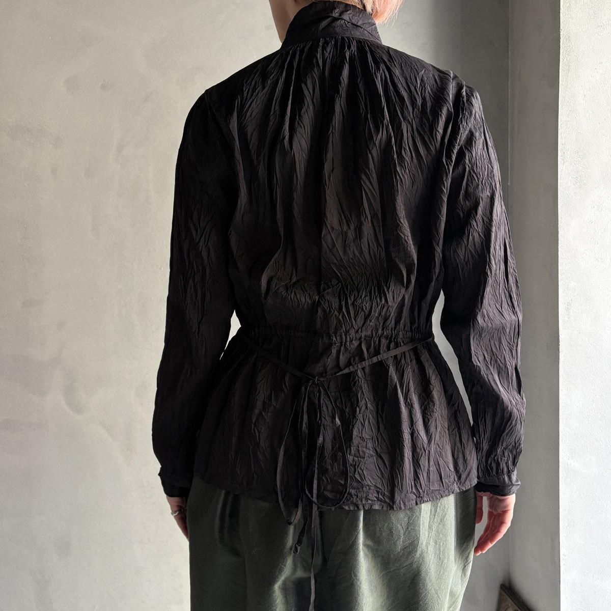 CHRISTIAN PEAU CP FP BLOUSE 001ʥꥹ ݡ ֥饦BLACK 