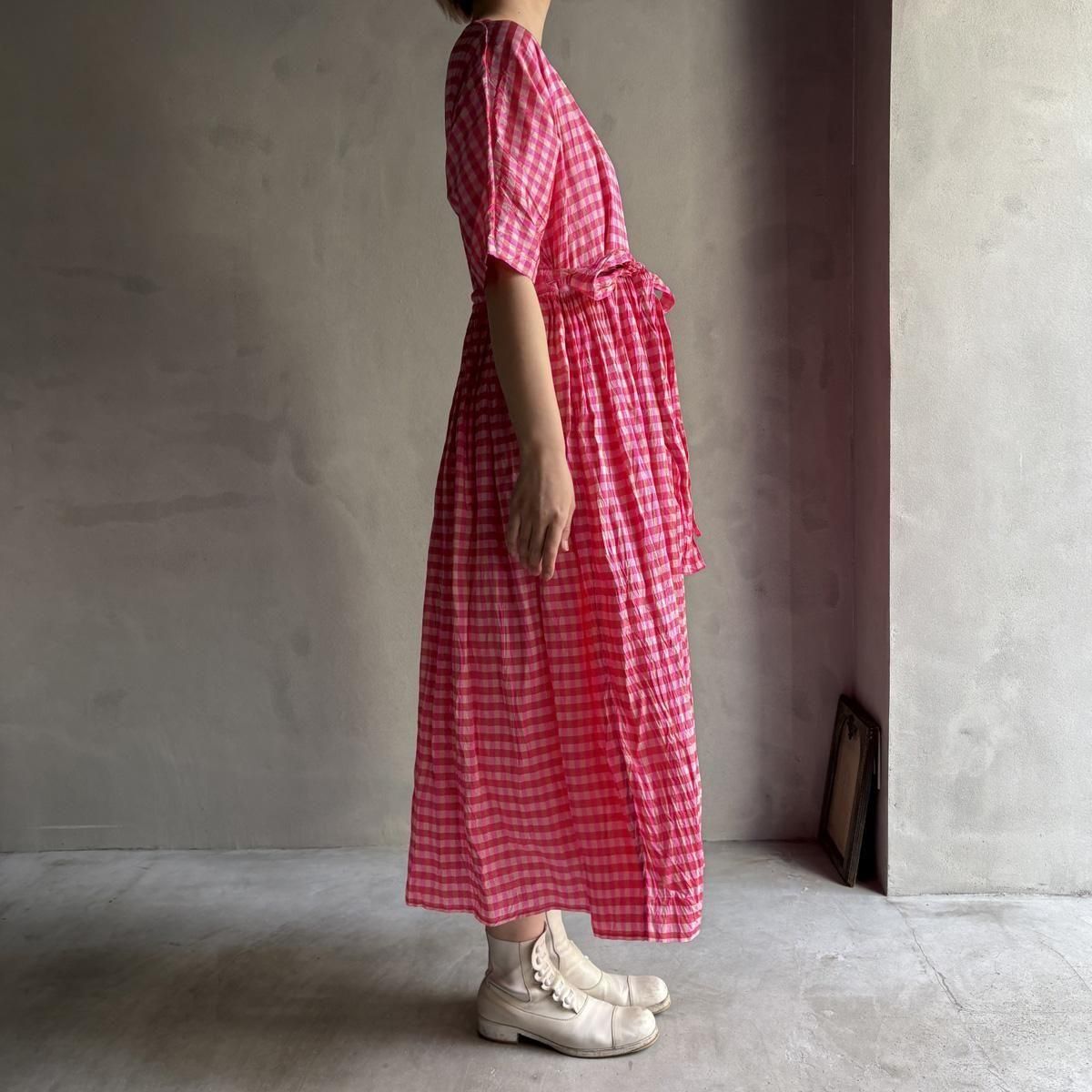 CHRISTIAN PEAU CP WR 002 OPʥꥹ ݡ ԡPINK CHECK