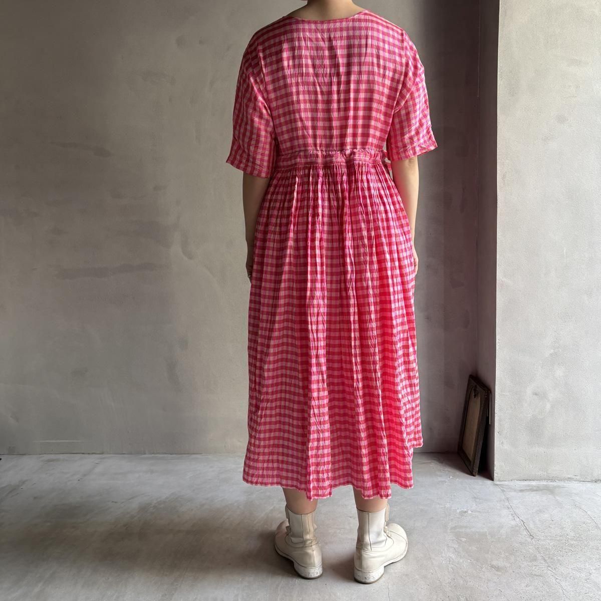 CHRISTIAN PEAU CP WR 002 OPʥꥹ ݡ ԡPINK CHECK