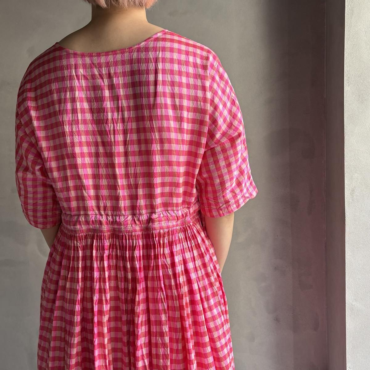 CHRISTIAN PEAU CP WR 002 OPʥꥹ ݡ ԡPINK CHECK