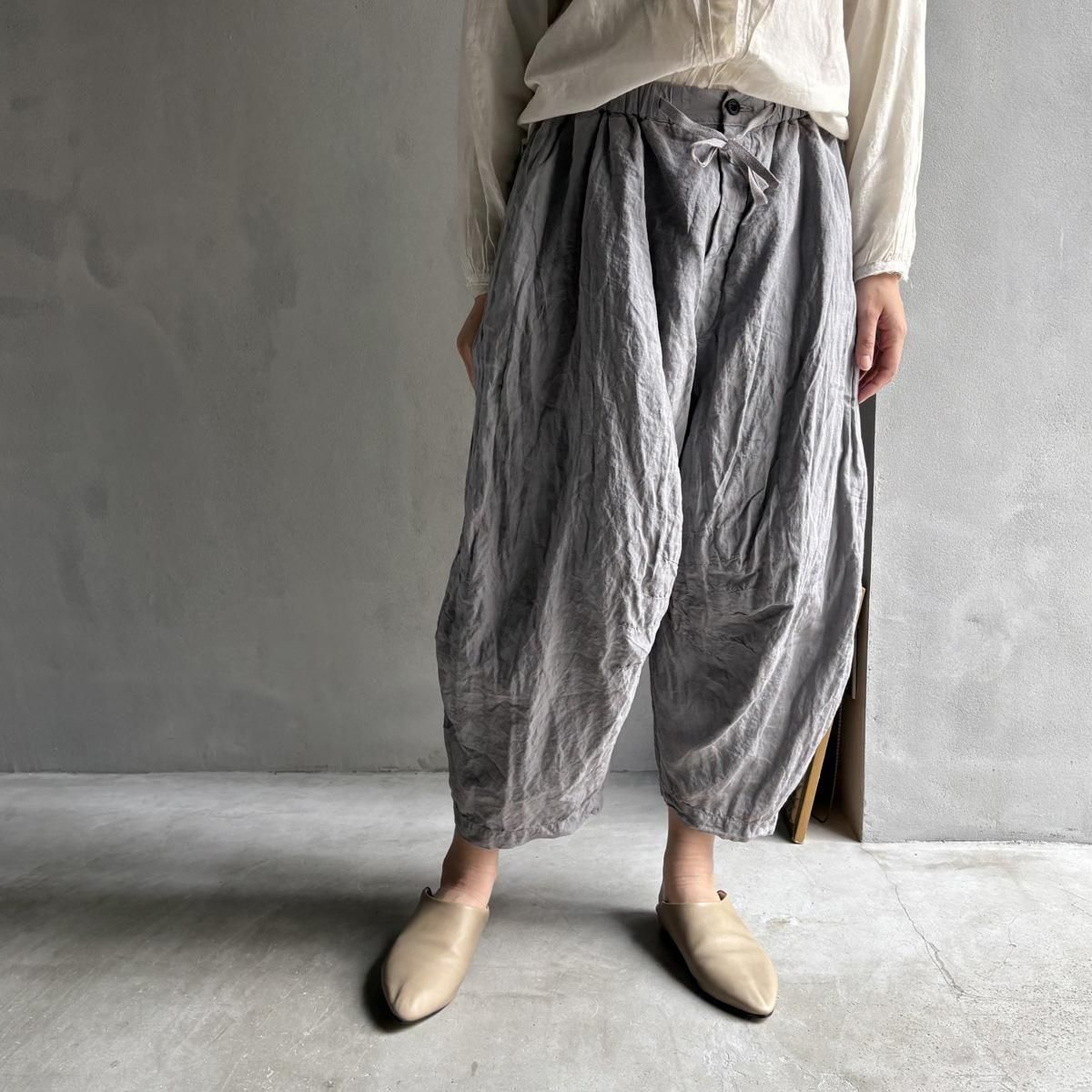 <img class='new_mark_img1' src='https://img.shop-pro.jp/img/new/icons13.gif' style='border:none;display:inline;margin:0px;padding:0px;width:auto;' />HALLELUJAH 4, Pantalon faunʥϥ ѥ ѥ󥿥 Charcoal Dyed