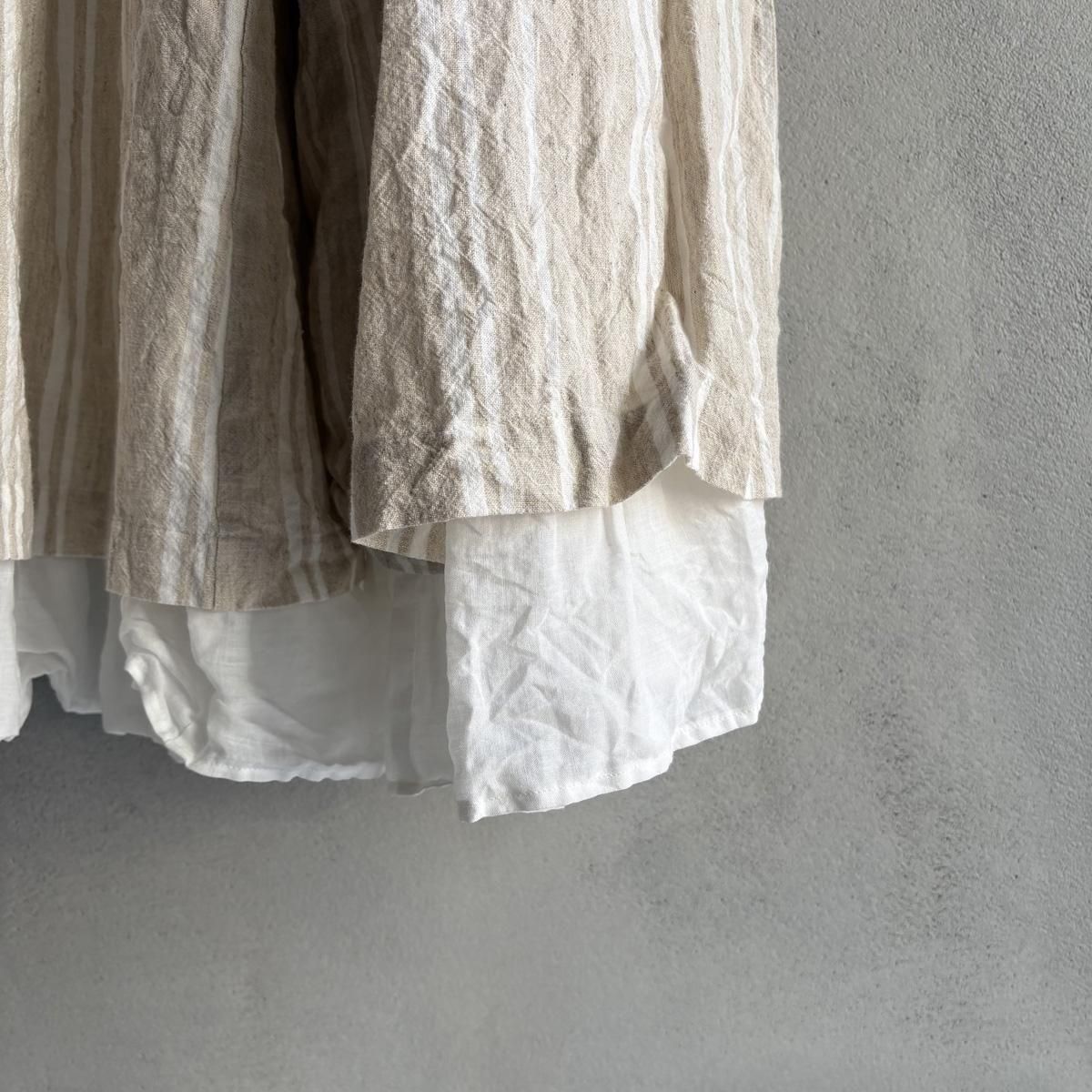 <img class='new_mark_img1' src='https://img.shop-pro.jp/img/new/icons13.gif' style='border:none;display:inline;margin:0px;padding:0px;width:auto;' />HALLELUJAH 12,  Victorian
Pantalonʥϥ ȥꥢ ѥ󥿥 Flax stripe