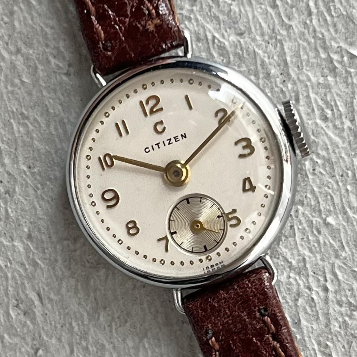 CITIZEN（シチズン）全数字 SSラウンドケース スモールセコンド