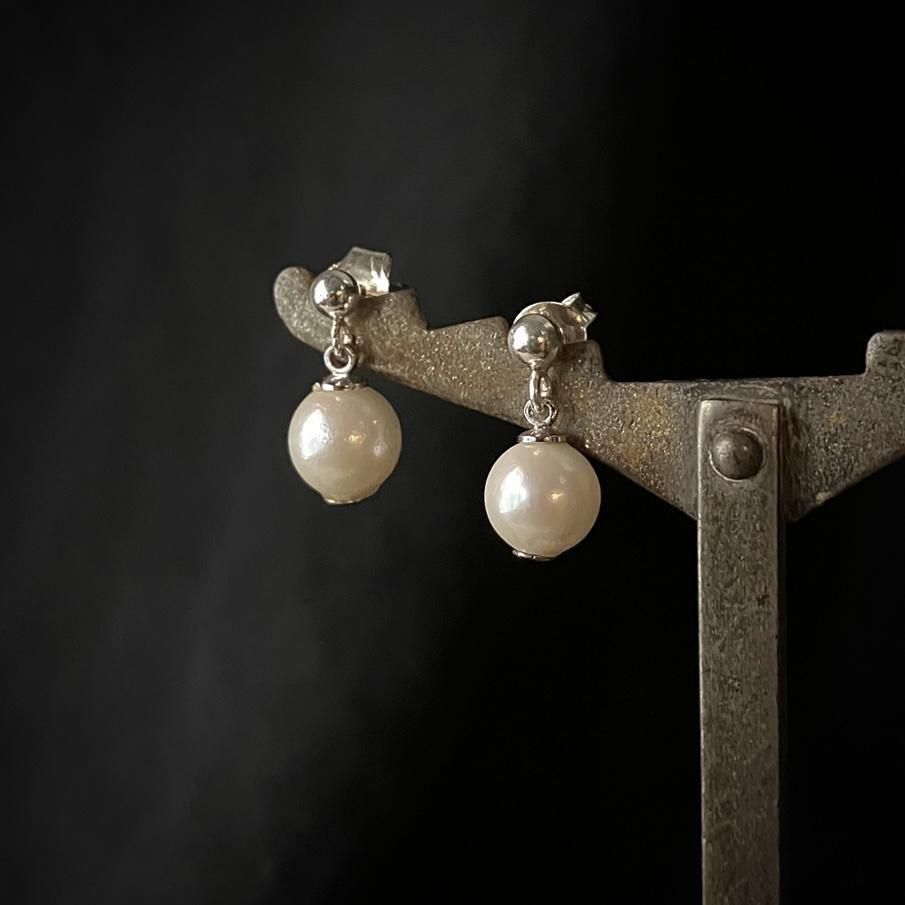 ơ С ѡ 󥰥ԥSilver Pearl Earrings