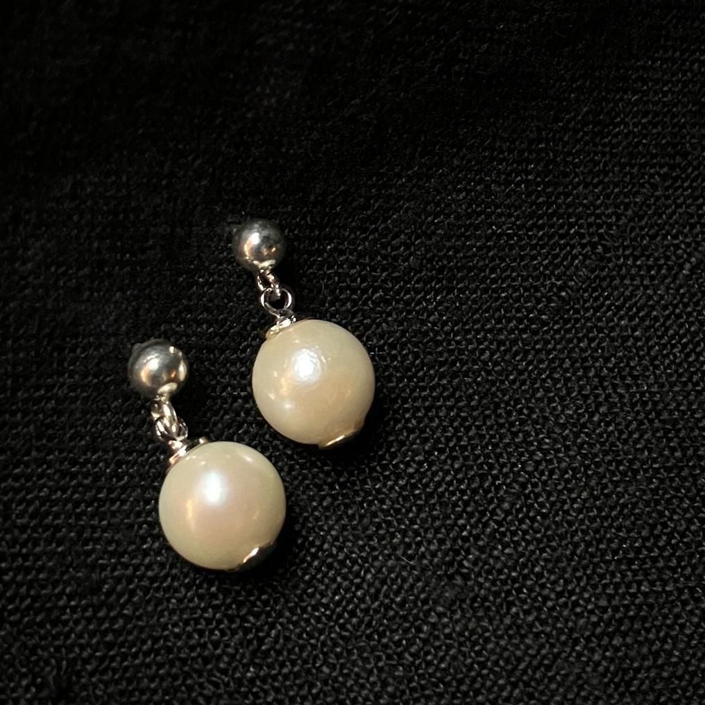 ơ С ѡ 󥰥ԥSilver Pearl Earrings