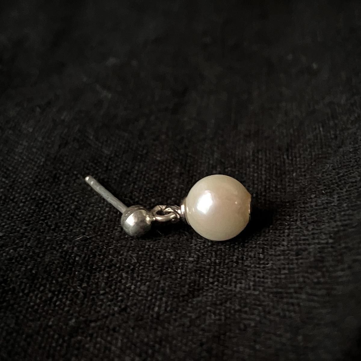 ơ С ѡ 󥰥ԥSilver Pearl Earrings