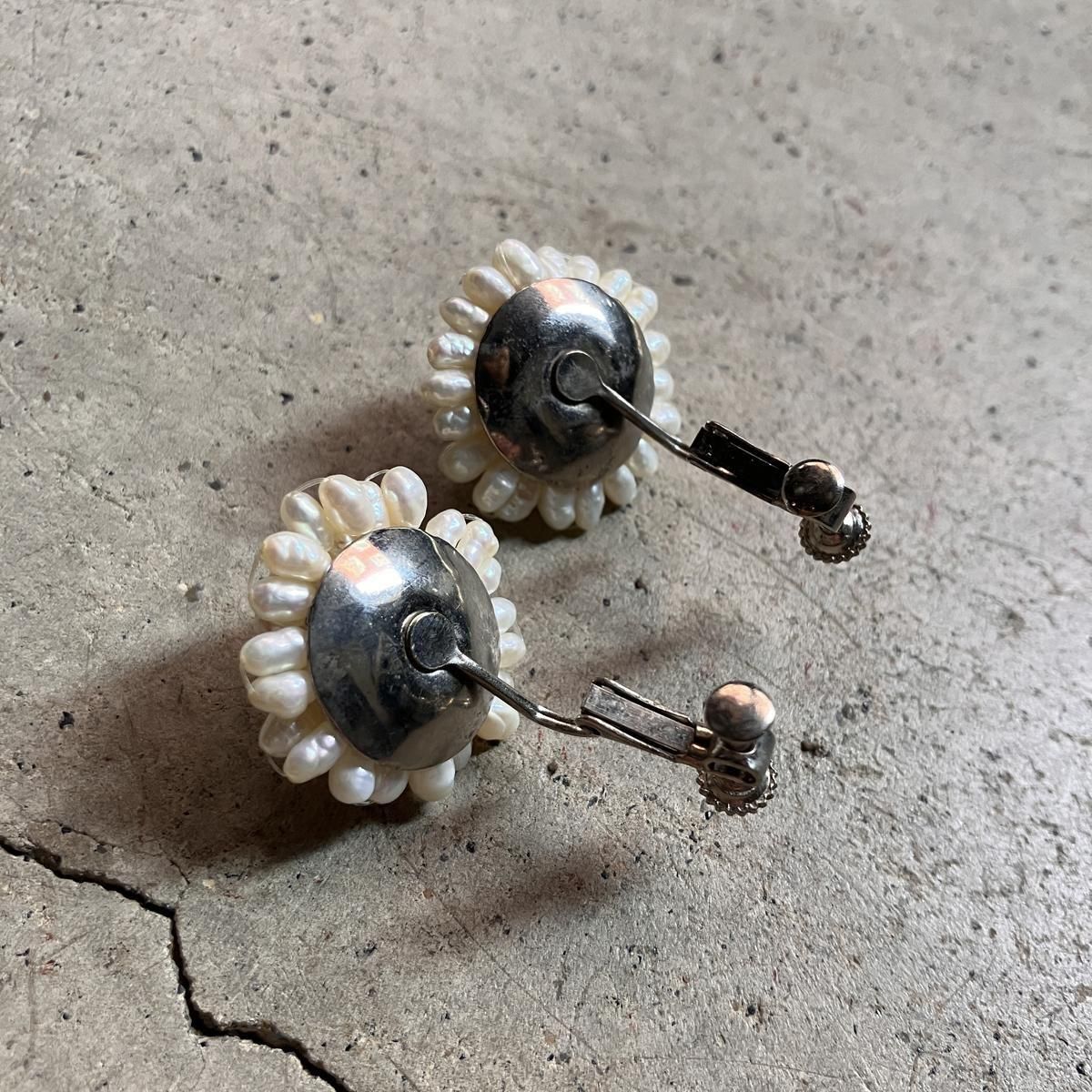 ơ ᥿ øѡ ե󥰡Silver Freshwater Pearl EarringsˤͤХͼ