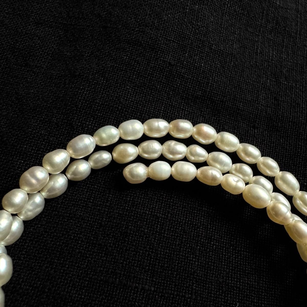 ơ øѡ 磻䡼Х󥰥Silver Freshwater Pearl Bangle