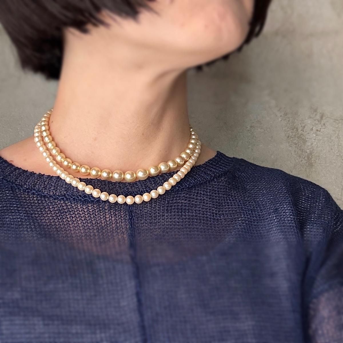 ơ С 饹ѡ ͥå쥹Silver Pearl Necklace˥ܥ󥯥饹