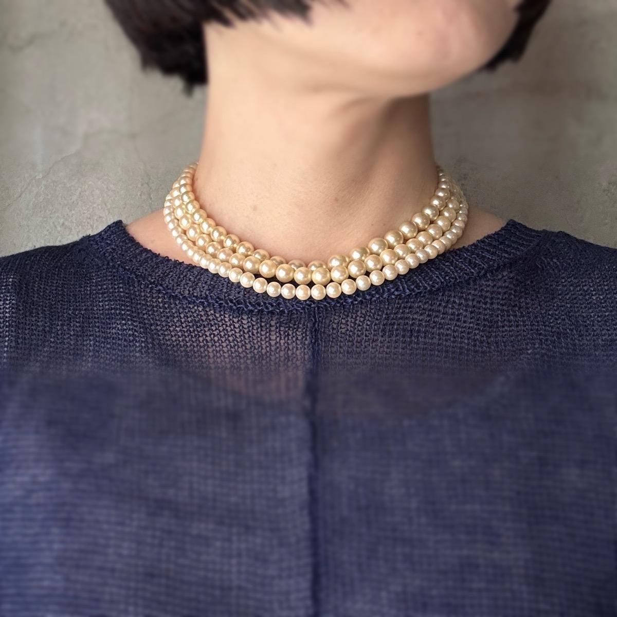 ơ С 饹ѡ ͥå쥹Silver Pearl Necklace˥ܥ󥯥饹