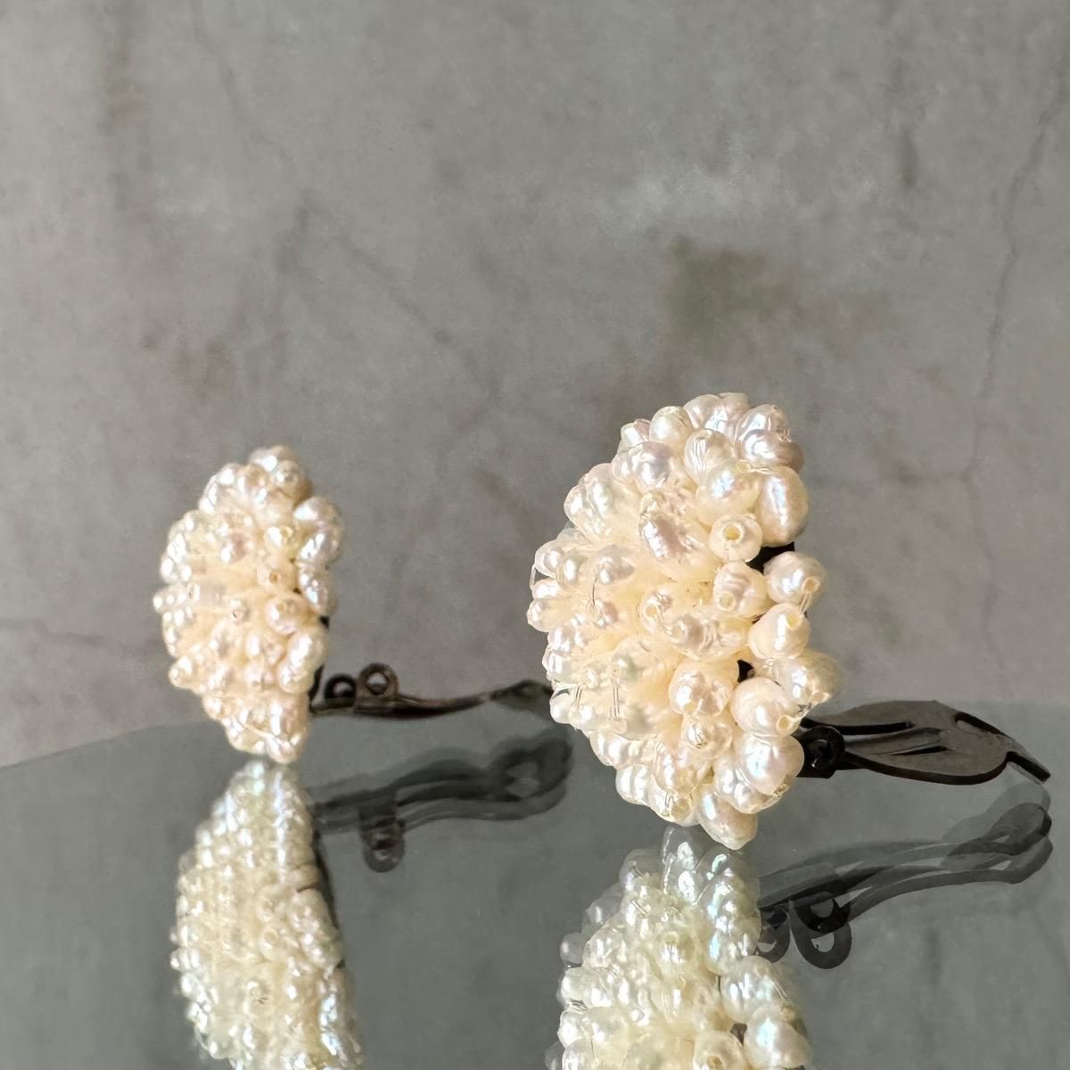 ơ ᥿ øѡ ե󥰡Silver Freshwater Pearl Earrings