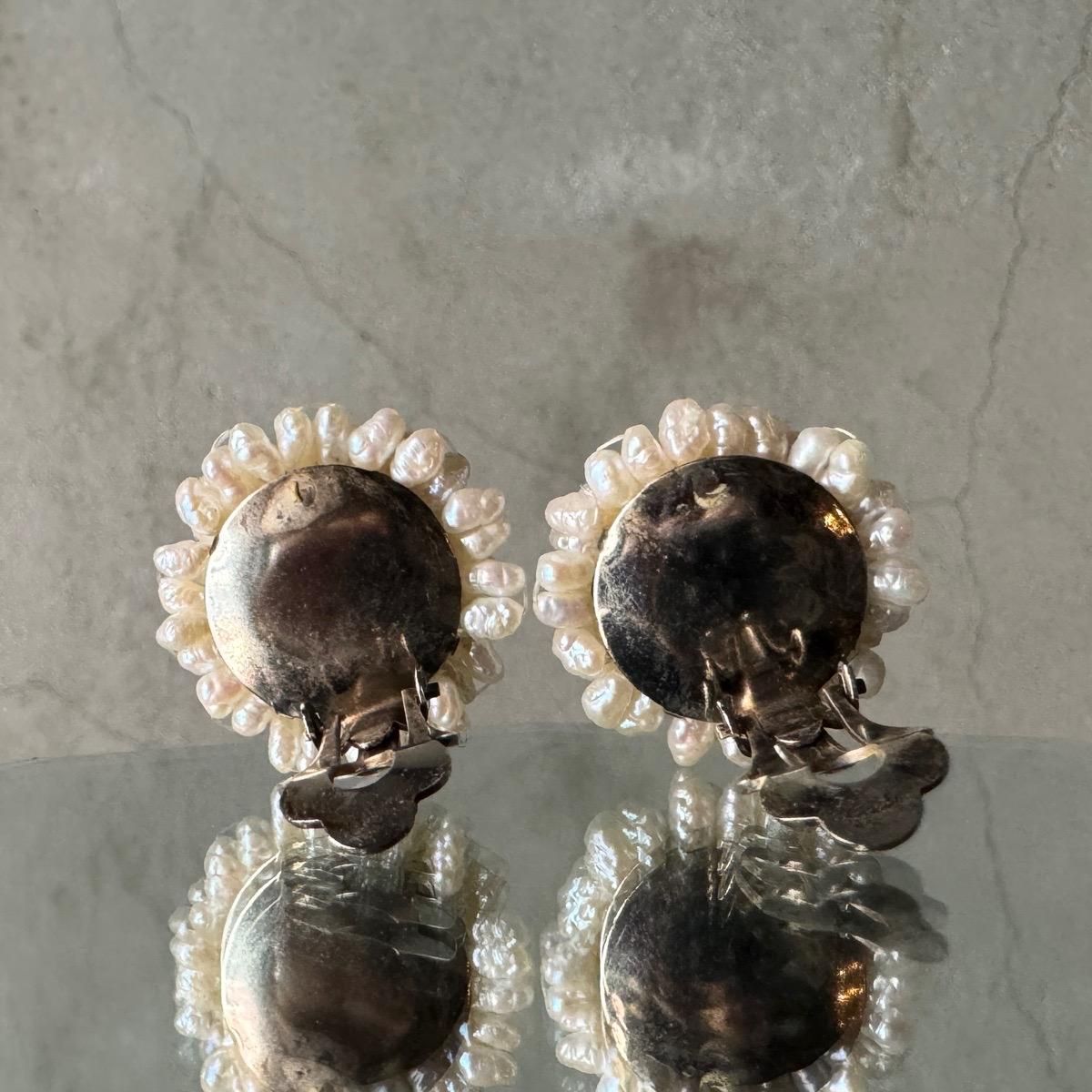 ơ ᥿ øѡ ե󥰡Silver Freshwater Pearl Earrings