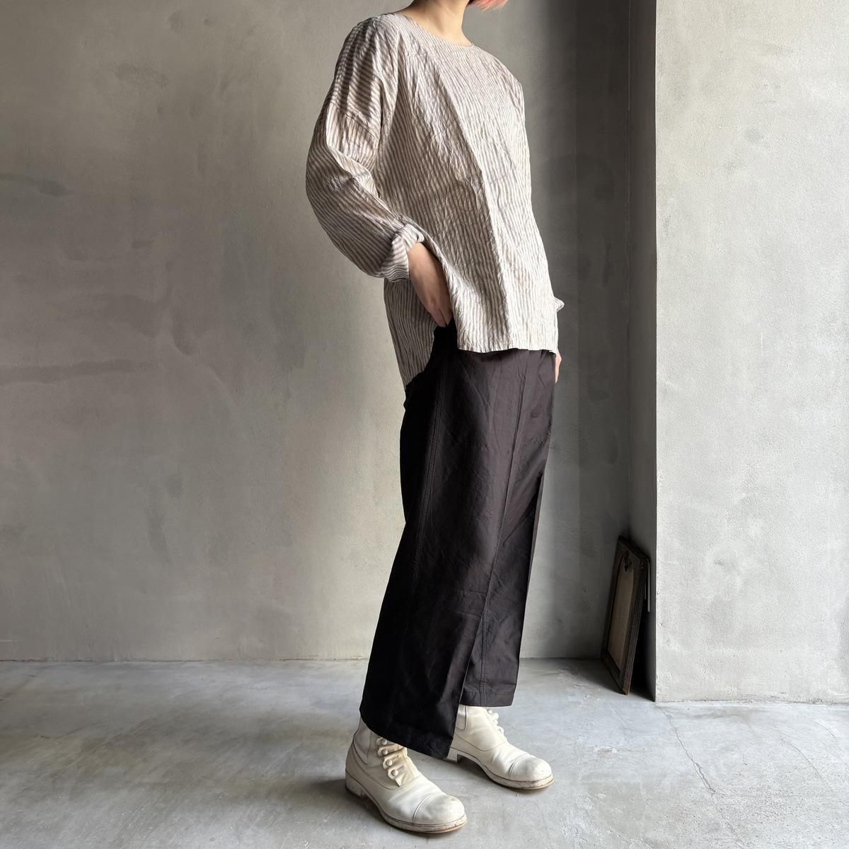 <img class='new_mark_img1' src='https://img.shop-pro.jp/img/new/icons13.gif' style='border:none;display:inline;margin:0px;padding:0px;width:auto;' />CHRISTIAN PEAU CP R/N LSʥꥹ ݡ ݶ Ĺµ åȥNAVY STRIPE