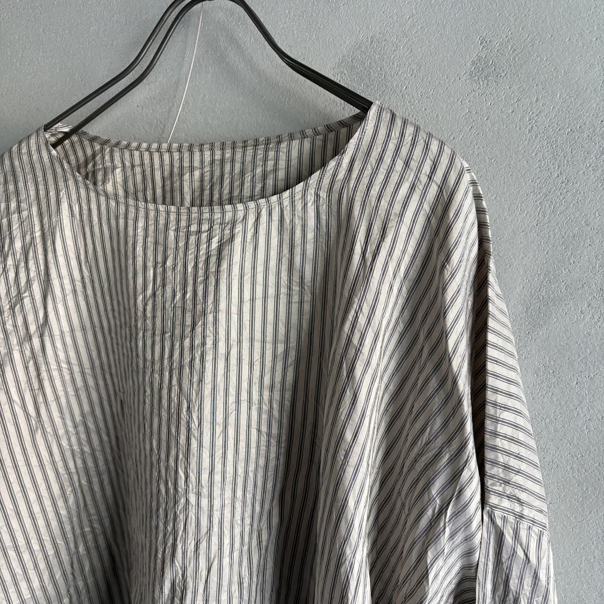 <img class='new_mark_img1' src='https://img.shop-pro.jp/img/new/icons13.gif' style='border:none;display:inline;margin:0px;padding:0px;width:auto;' />CHRISTIAN PEAU CP R/N LSʥꥹ ݡ ݶ Ĺµ åȥNAVY STRIPE