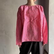 <img class='new_mark_img1' src='https://img.shop-pro.jp/img/new/icons13.gif' style='border:none;display:inline;margin:0px;padding:0px;width:auto;' />CHRISTIAN PEAU CP R/N LSʥꥹ ݡ ݶ Ĺµ åȥPINK CHECK