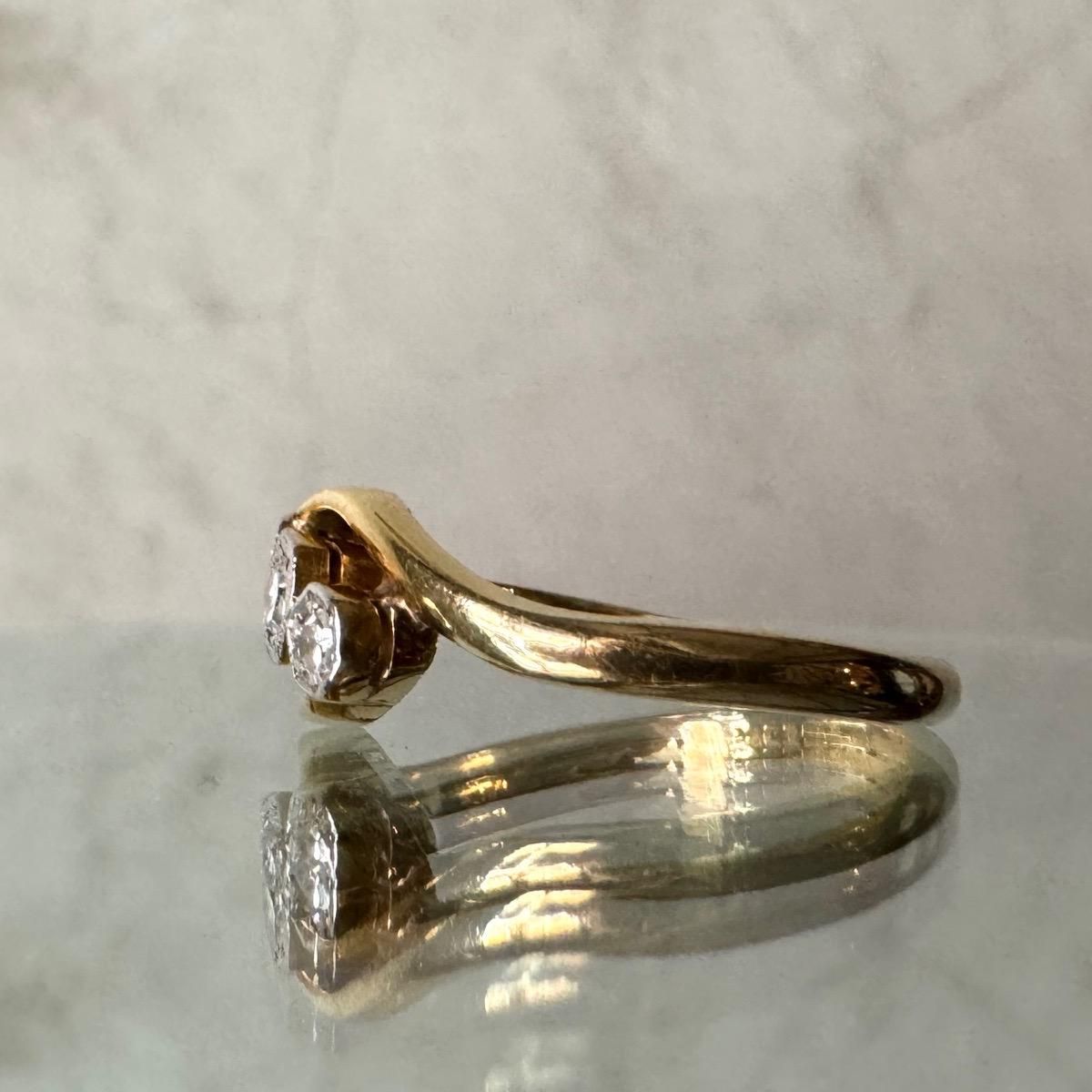 롦ǥ 18 ץ  ȥ󥰡18KYG Platinum Diamond Ring