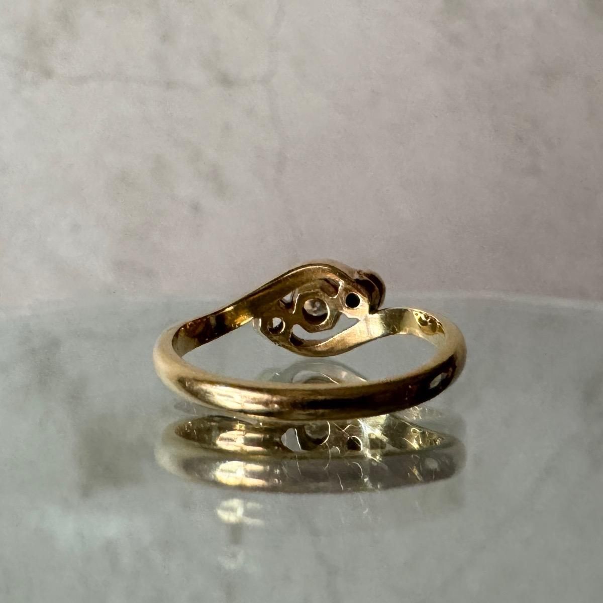 롦ǥ 18 ץ  ȥ󥰡18KYG Platinum Diamond Ring